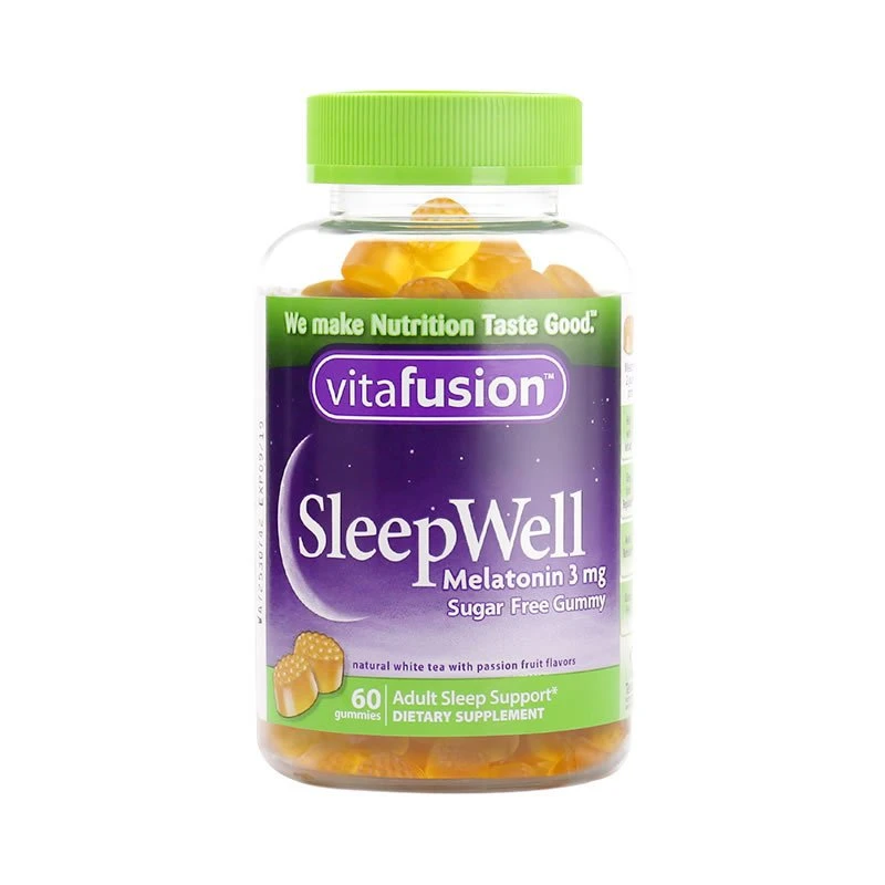 60 Pills Melatonin Gummies Adult Sleep Candy Sleep Gummies Sleep Candy
