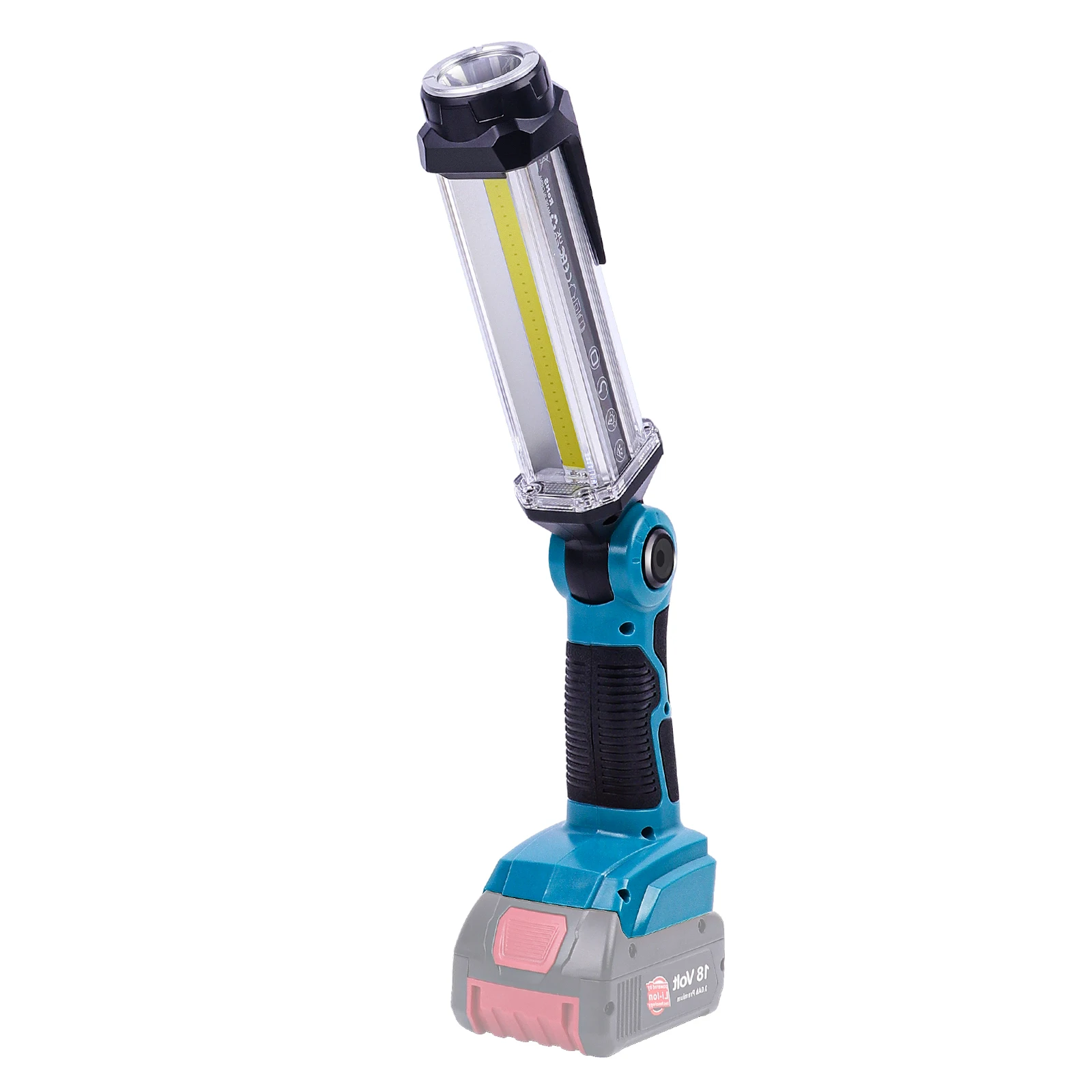 Bosch 14.4V-18V 리튬 배터리 2000LM USB 손전등 무선 LED 작업 야외 넓은 조명 손전등에 대 한 LED ...