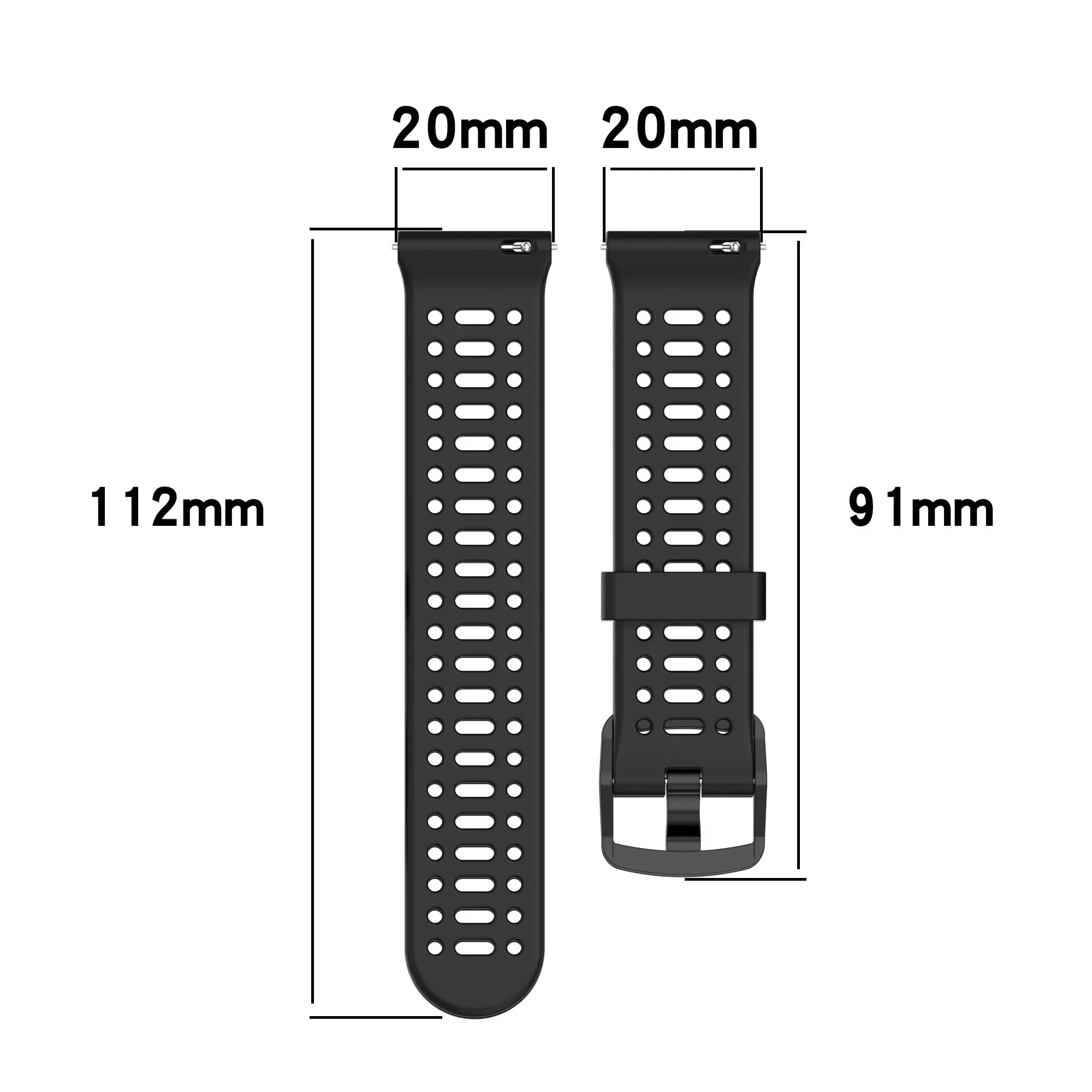 Breathable Silicone Strap Band