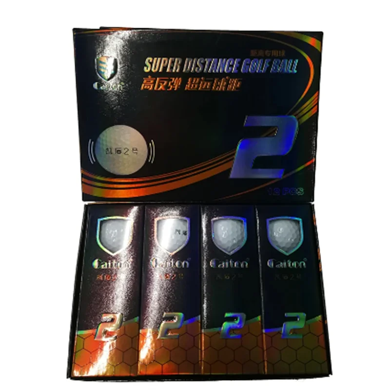 

Caiton 12pcs/Set Double Layer, Super Distance Golf Ball, Golf Accessories，Extreme Challenge Fly Further and More Accurate