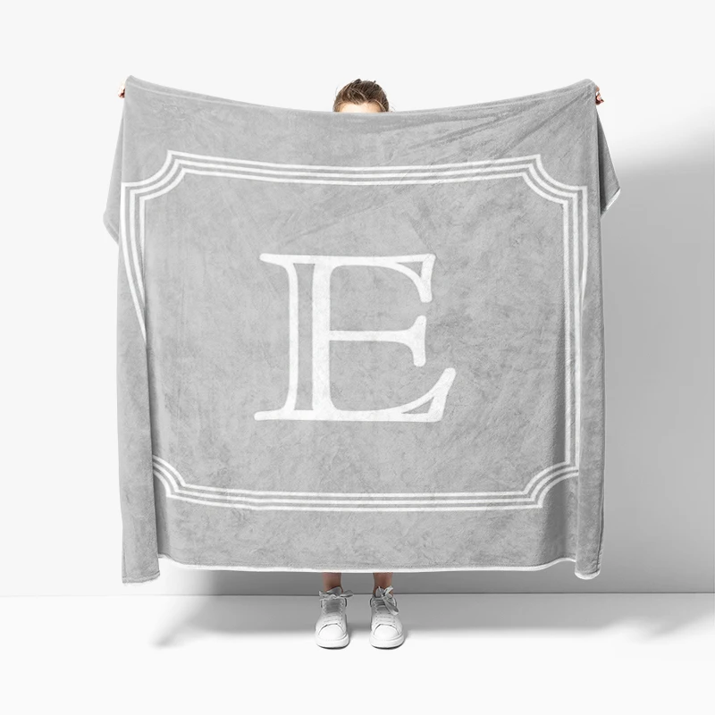 Home decoration Letter wreath plush Sofa blanket anime Bedspread on the bed anime fluffy soft blankets thick blanket for winter