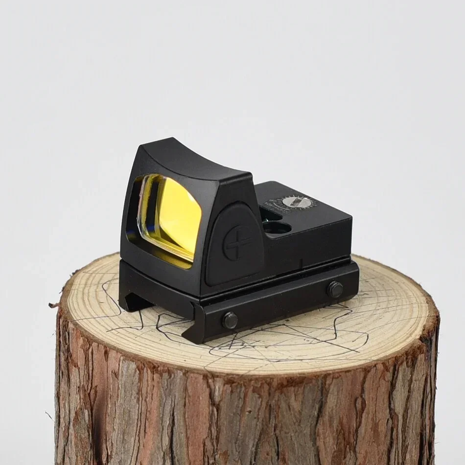 Mini Red Dot Sight Glock Tactical Optical Riflescope Hunting Reflex Collimator Airsoft Scope 20mm Rail Mount