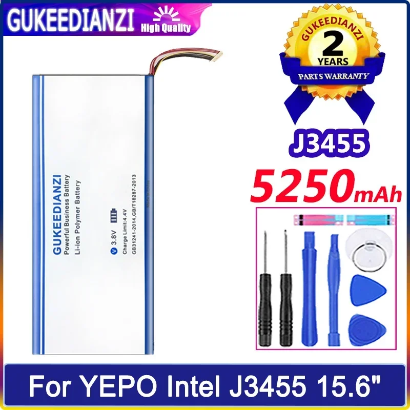 

GUKEEDIANZI Battery 5250mAh For Yepo For Intel J3455 Bateria