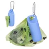 Portable dog walking bag, toilet bag, garbage bin, pet garbage bag dispenser, dog poop bag storage device