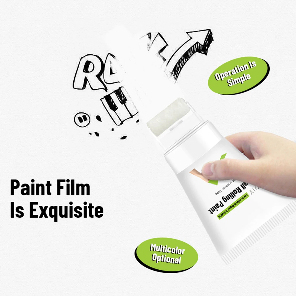Wall Repair Tool Roller Paste Brush Household Interior Protection Paint Multipurpose Home Improvement Wall Patches Filler Paint