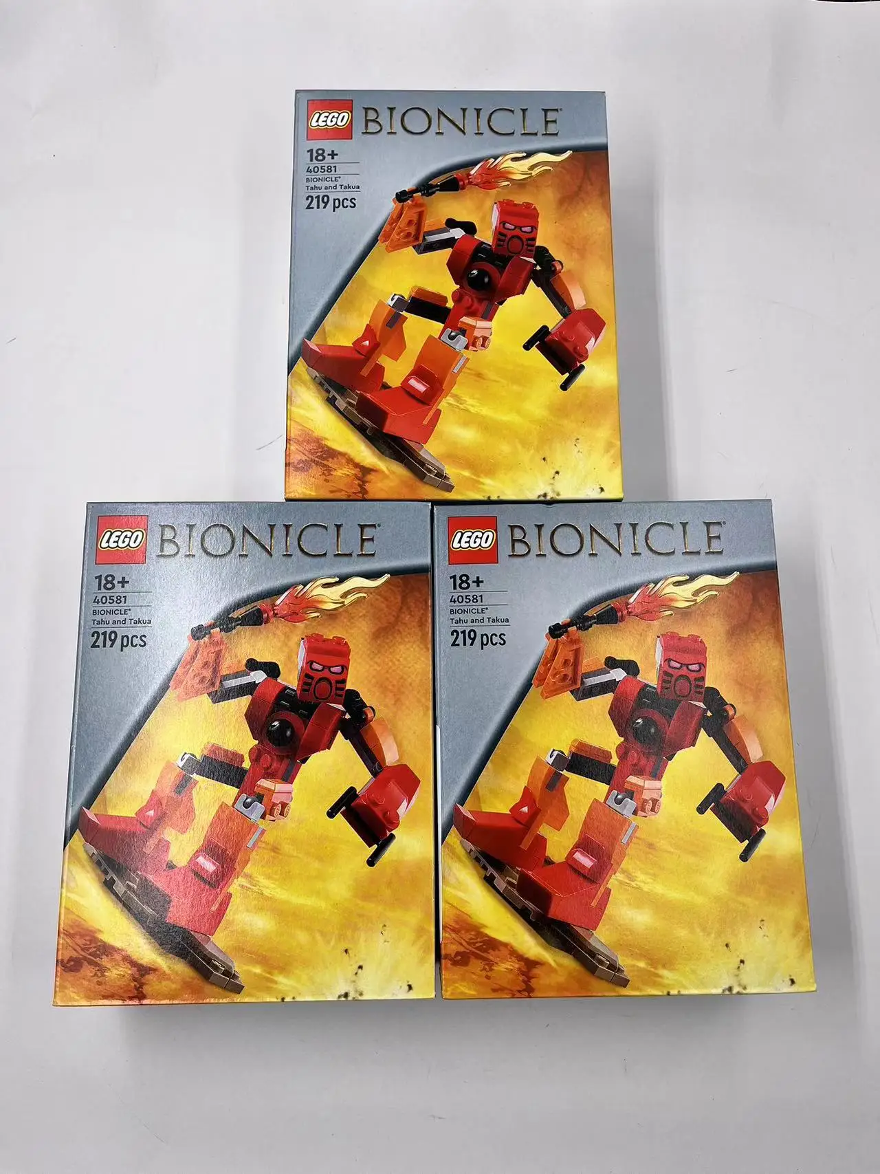 LEGO 40581 Bionicle Tahu and Takua 219Pcs - AliExpress