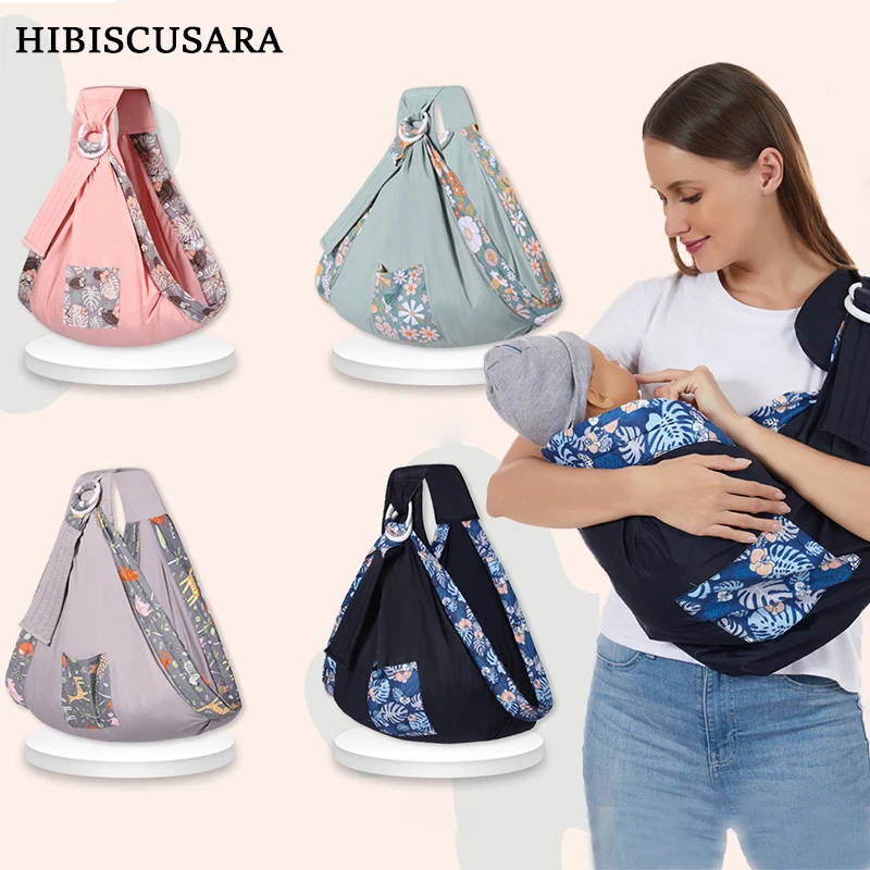 

Слинг для новорожденных, 2 в 1, из хлопка