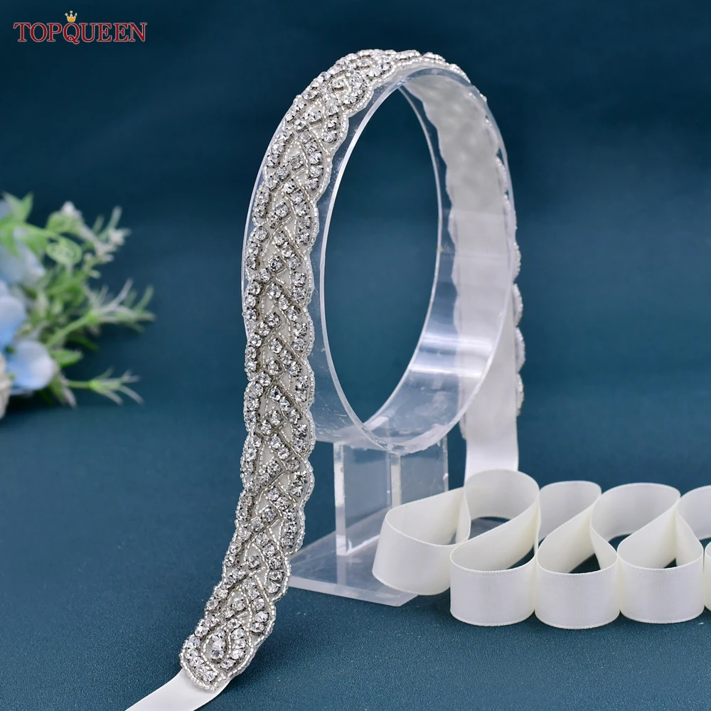 S216 Luxury Rhinestones Belt Wedding Accessories Bride Dresses Evening Party Gown Sash Women'S Diamonds Waistband bridal waistband bridal dress decoration
