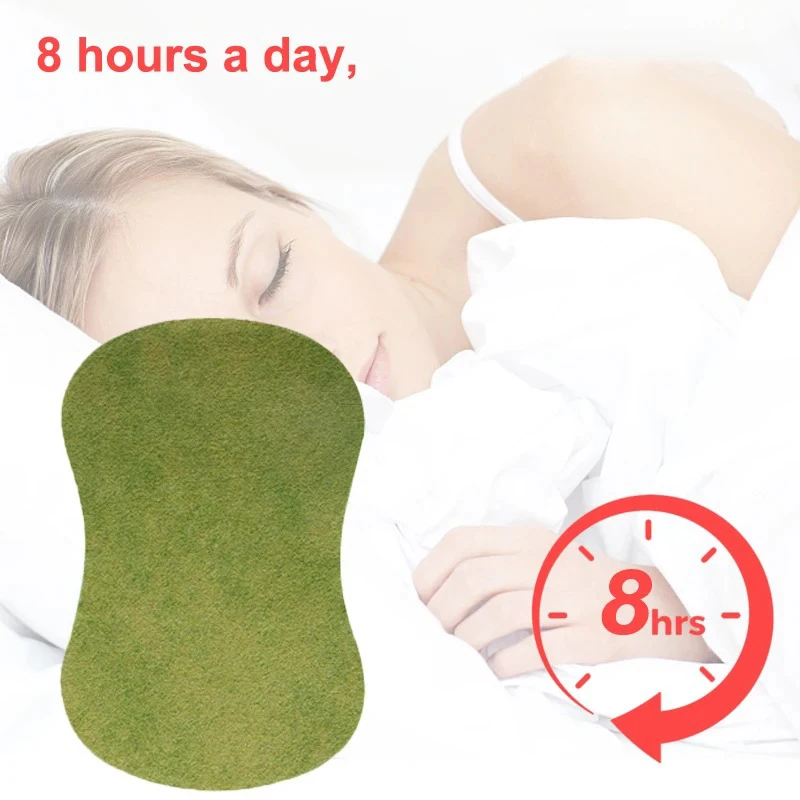 60/6 PCS Natural Herbal Foot Pads with Wormwood Extracts Body Toxins Deep Cleansing for Foot Care and Relaxation