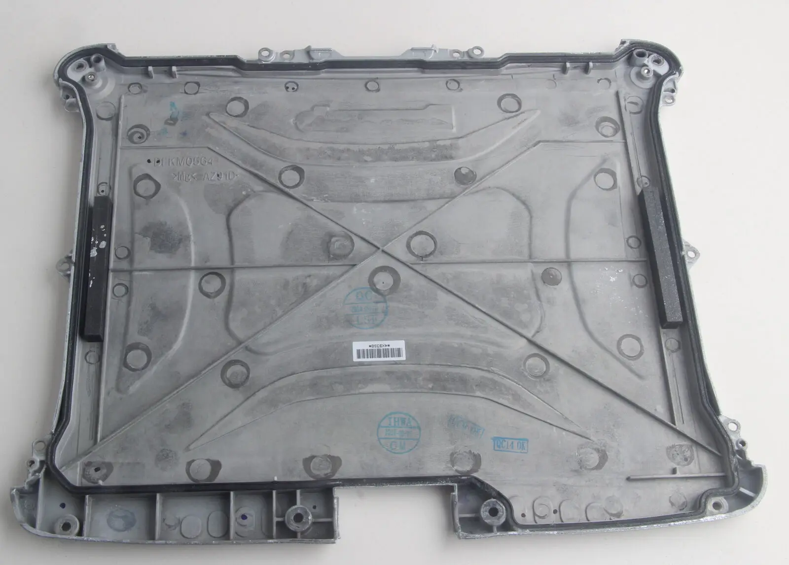 Mr.Tough Shell CF-19 MK3-MK8 Top Cover Rear Silver Case For Panasonic TOUGHBOOK