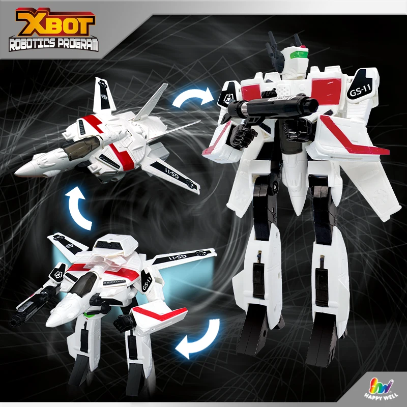 Трансформер Macross Battlestar истребитель-скелет 1/72 Стелс-истребитель VF31