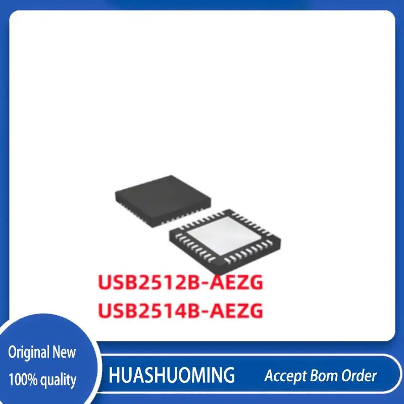 

NEW 10Pcs/Lot USB2512B-AEZG USB2512 USB2512B USB2514 USB2514B USB2514B-AEZG QFN36