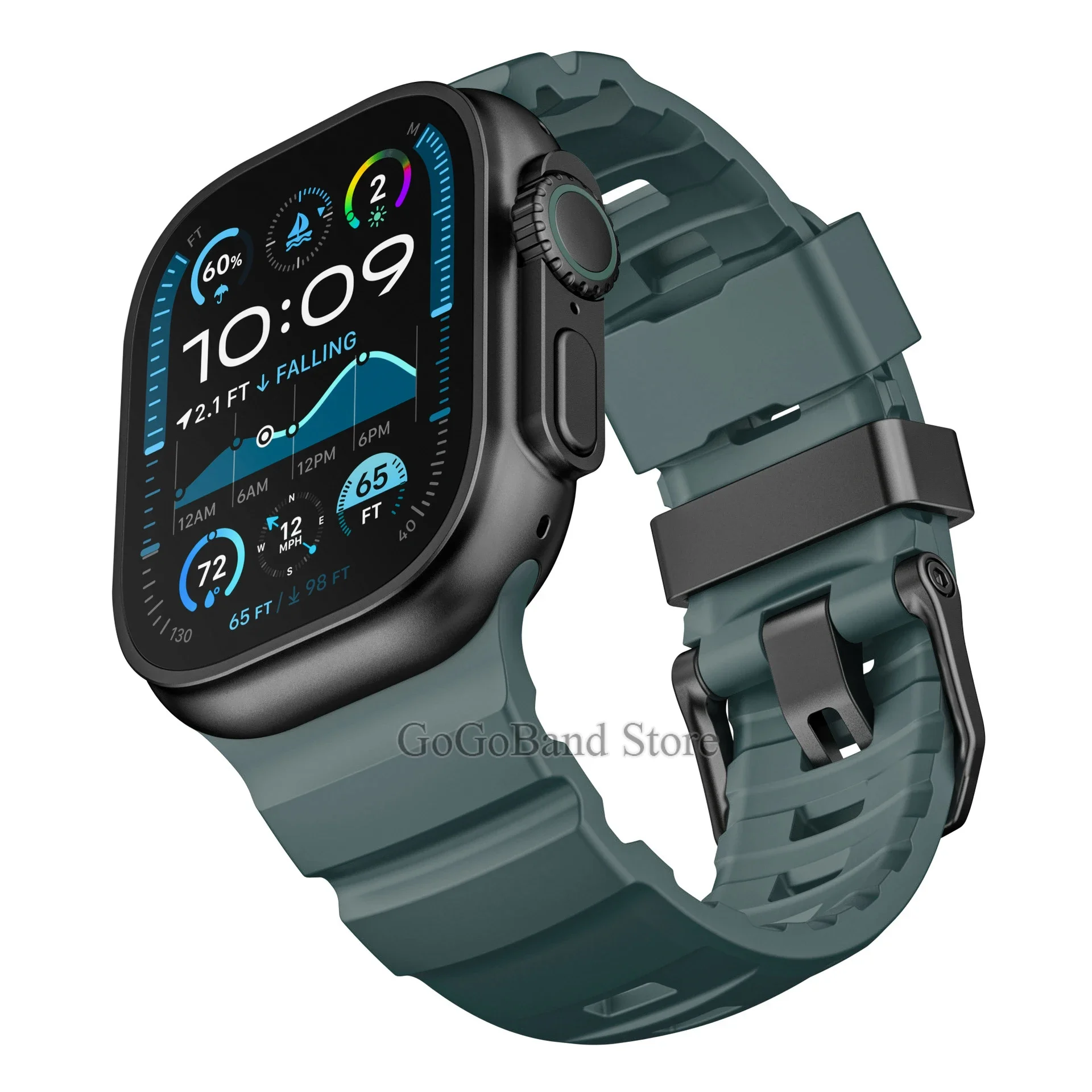 Enhanced Silicone Sports Strap