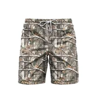 Outdoor Sports Beach Short For Men's Clothing Camouflage Pattern Shorts Daily Casual Fashion Funny Tree Breathable 2025 Pants 2