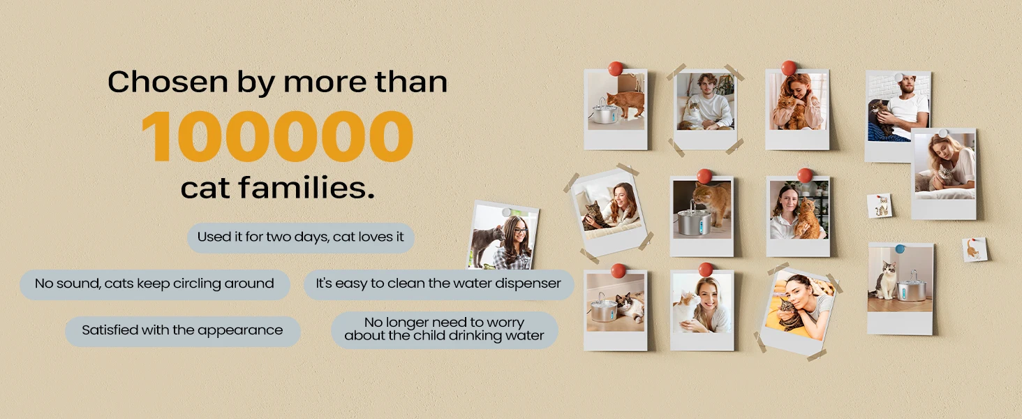 Chosen by more than 100000 cat families