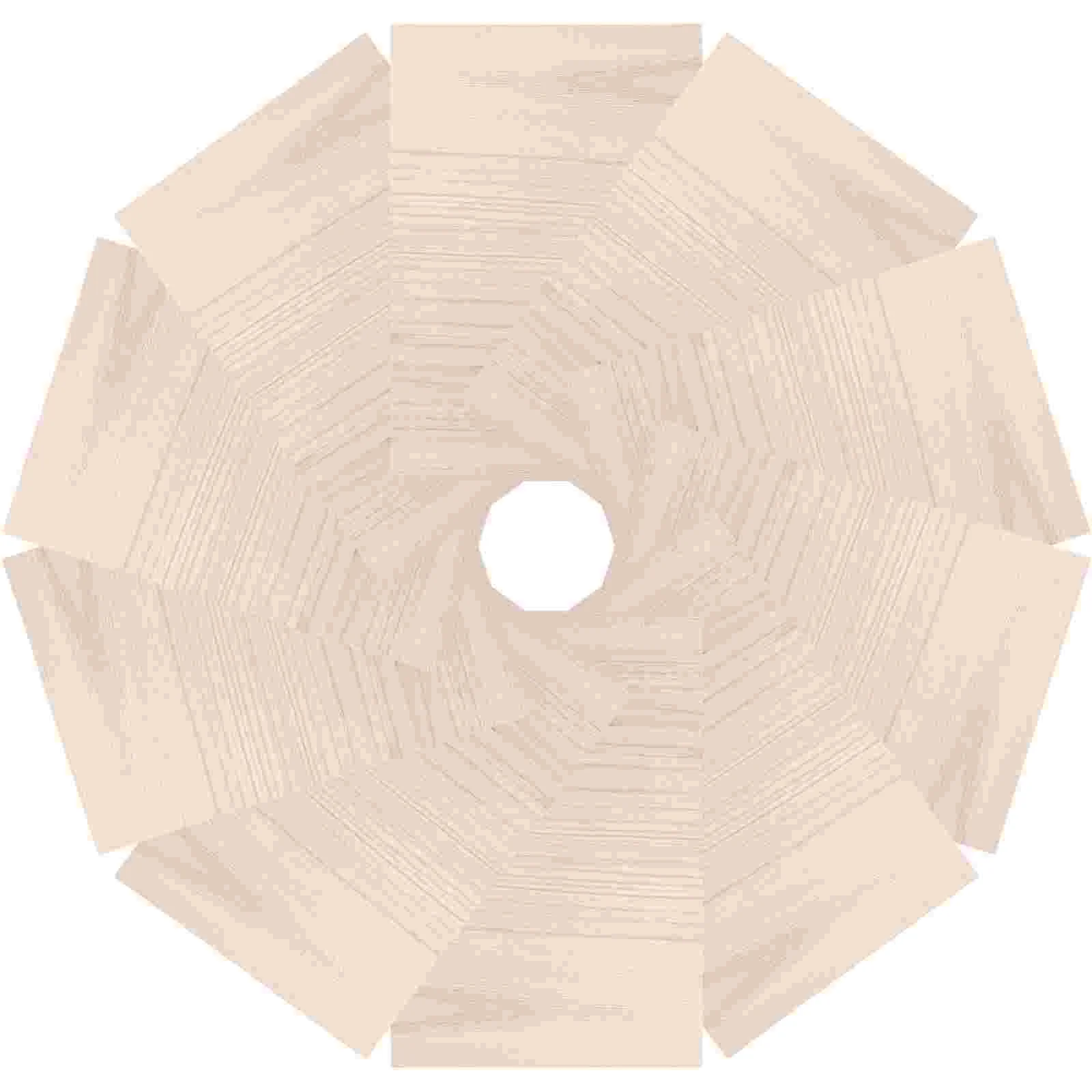 

10 Pcs Taekwondo Plank Versatile Perforated Plate Accessory Wood Wooden Breaking Board