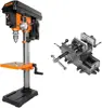 4212T 5-Amp 10-Inch Variable Speed Cast Iron Benchtop Drill Press Bundle with 3.25-Inch Cross Vise 1