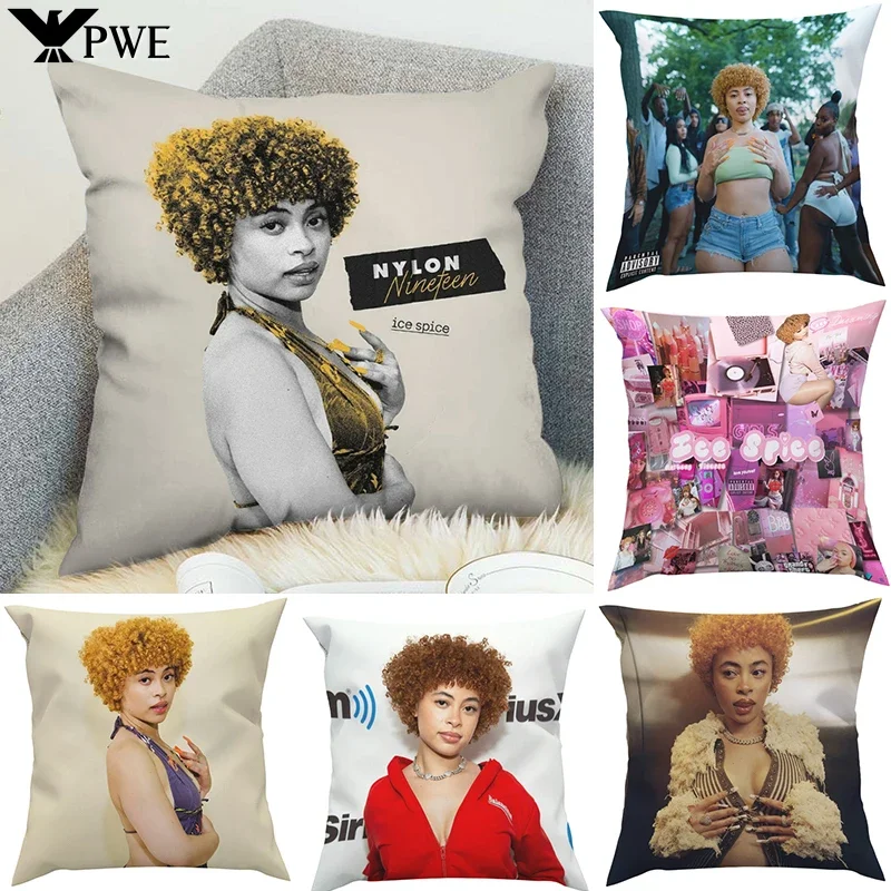 

Декоративные наволочки Ice Spice для подушек, 45x45, чехол для подушки, диванные подушки, Осенний декор, наволочки для диванных подушек, бесплатная доставка