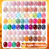 BORN PRETTY 10ml Translucent Jelly Nude Gel Nail Polish Colorful  Varnish Semi Permanent UV LED Nail Art  Manicure Gel 2