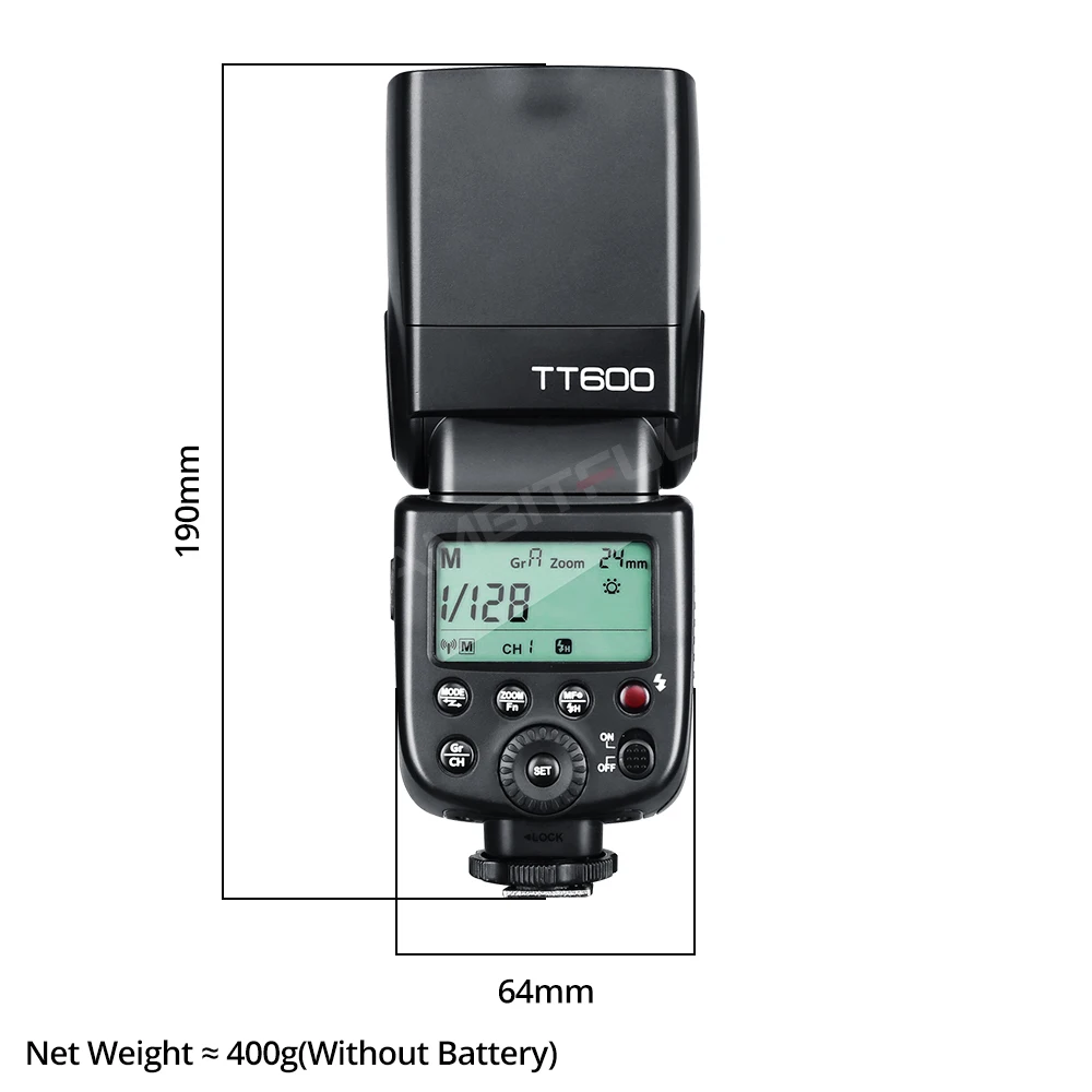 On Camera Flash Camera Flash Godox TT600 TT600-S 2.4G Wireless GN60 Master/Slave Camera Flash Speedlite For Canon Nikon Sony Pentax Olympus Fuji Lumix