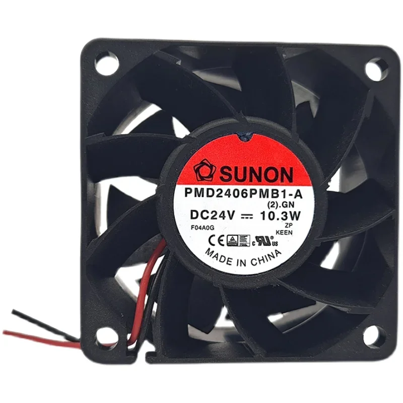 Для Sunon PMD2406PMB1-A (2).GN 6038 2 провода DC24V 10,3 w, преобразователь частоты, охлаждающий вентилятор