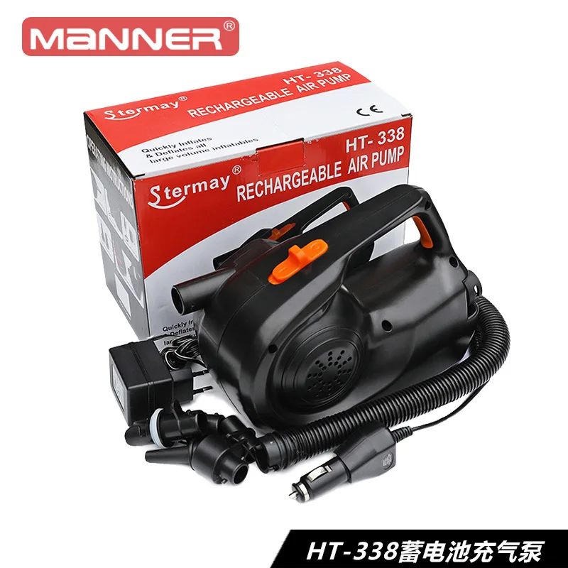 

Outdoor Battery Inflatable Pump, Fishing Boat Inflatable Bed, Swimming Pool, Portable Pumping Dual-Purpose Wireless Electric Inf