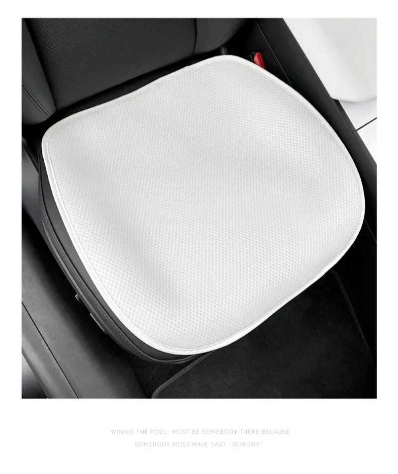 Ice Silk Cushion for Tesla Model 3 Highland 2025 Seat Cover Summer Breathable Co