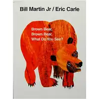 Brown Bear What Do You See By Bill Martin Jr. Eric Carle English Picture Book for Kids Learning Games Gifts 1