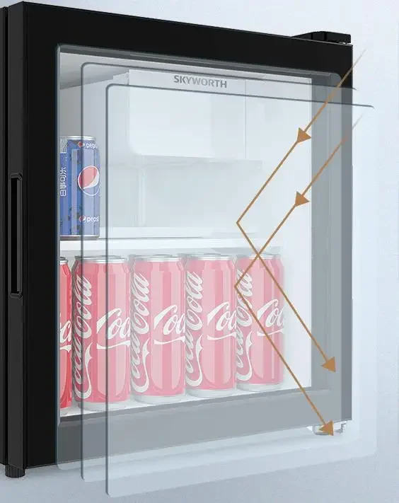 90L Portable Mini Freezer Fridge Electric-powered For Home Hotel Car & Outdoor Use Showcase Refrigerator Cooling Cool Function