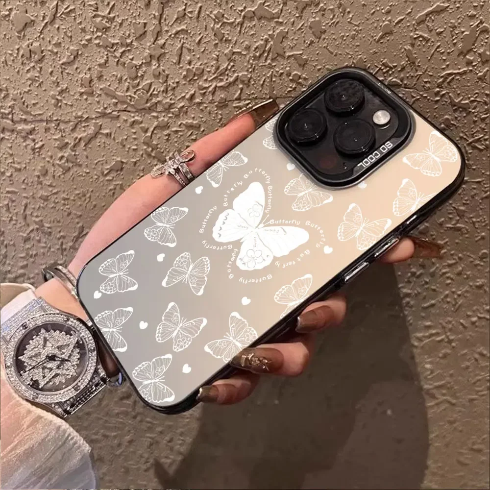 Shockproof IMD Butterfly Design Phone Case