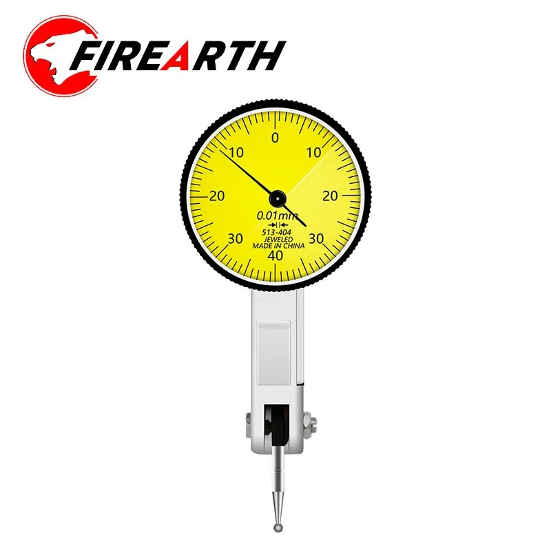 

Percentage Gauge for 0-40mm 0.01mm Measuring Instrument Tool with Dovetail Slot Dial Gauge Test Indicator