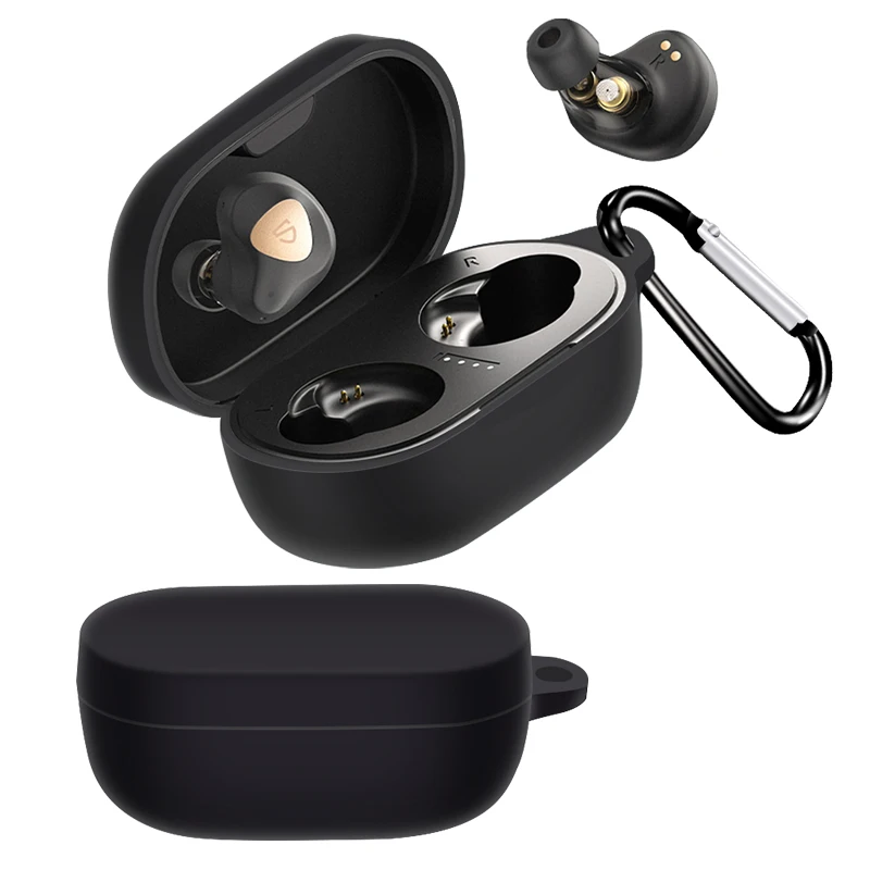 Housse de protection pour casque d'écoute, avec crochet, résistant aux  chocs, coque lavable, manchon en Silicone - AliExpress