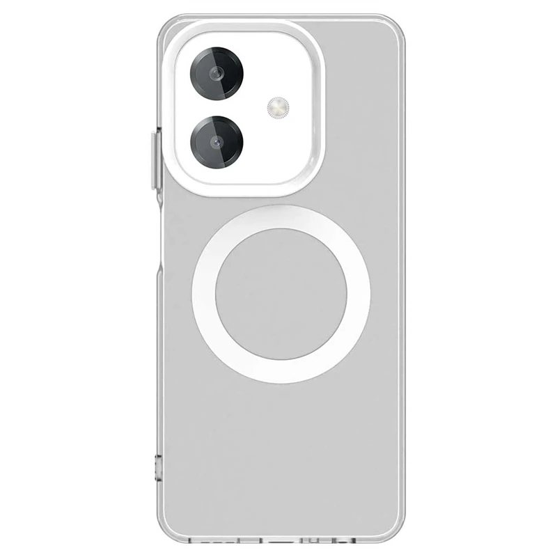 Enhanced OPPO A40 Case: Transparent Armor with Wireless Charging & Magnetic Grip