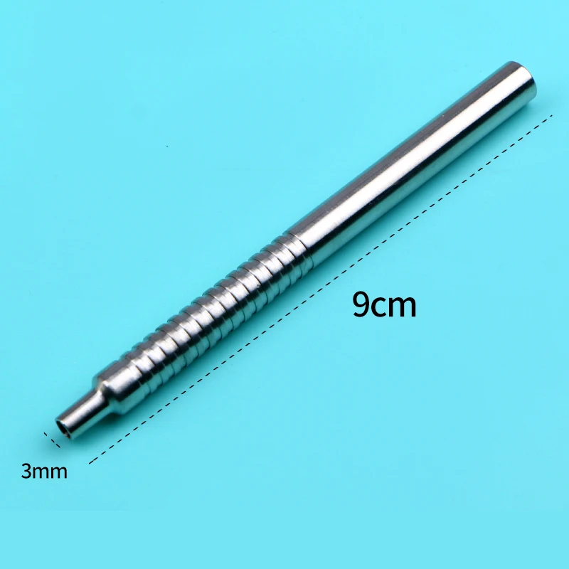 

Microscopic ophthalmic instruments - Flushing handle - Single head double head super breast injection and suction handle