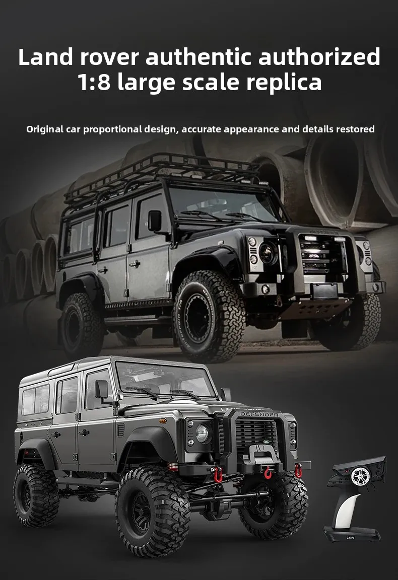 Double E Hobby 1/8 Land Rover Defender D110 RC Crawler - E101 4WD