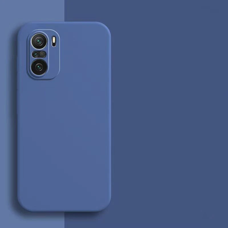 Sleek Liquid Silicone Phone Case in Various Colors