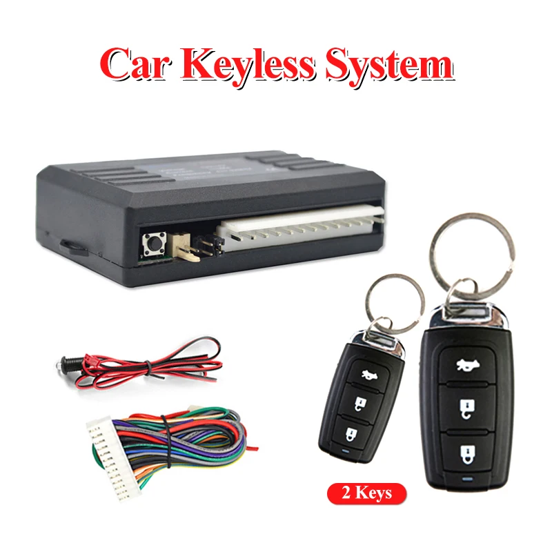 Car Central Door Lock Auto Keyless Entry System Button Start Stop Keychain Centr