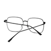 Big Frame Square Myopia Lens Women Diopter Eyeglasses Metal Pink Frame Nearsighted Glasses Prescription 0 -0.5 -0.75 To -4.0 5