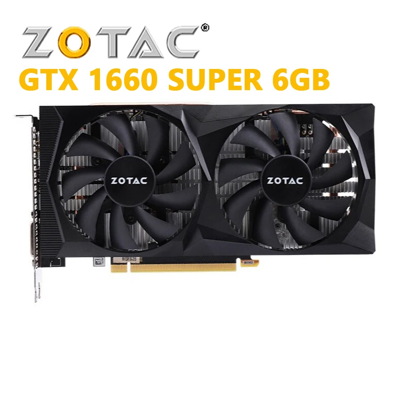 GTX 1660 super 6GB ZOTAC - PCパーツ