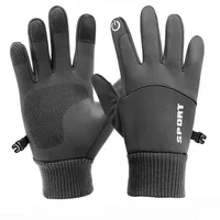 Winter Waterproof Men's Gloves Touchscreen Windproof Sports Fishing Driving Motorcycle Ski Non-slip Warm Cycling Women Gloves 2