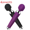 Powerful Oral Clit Vibrators USB Charge Av Magic Wand Vibrator Anal Massager Adult Sex Toys For Women Safe Silicone Sex Products 1