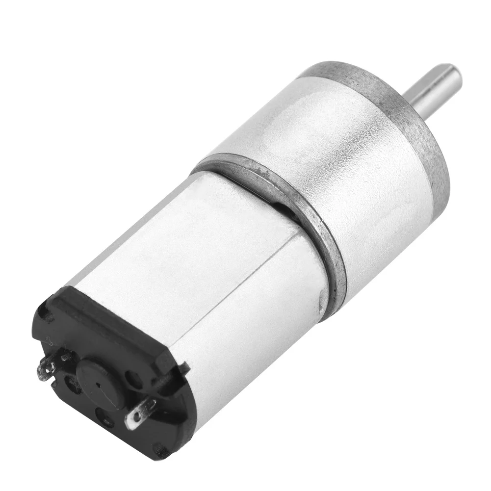 High-Precision Gear Motor for Robotics and Smart Devices, Adjustable 30-300 RPM