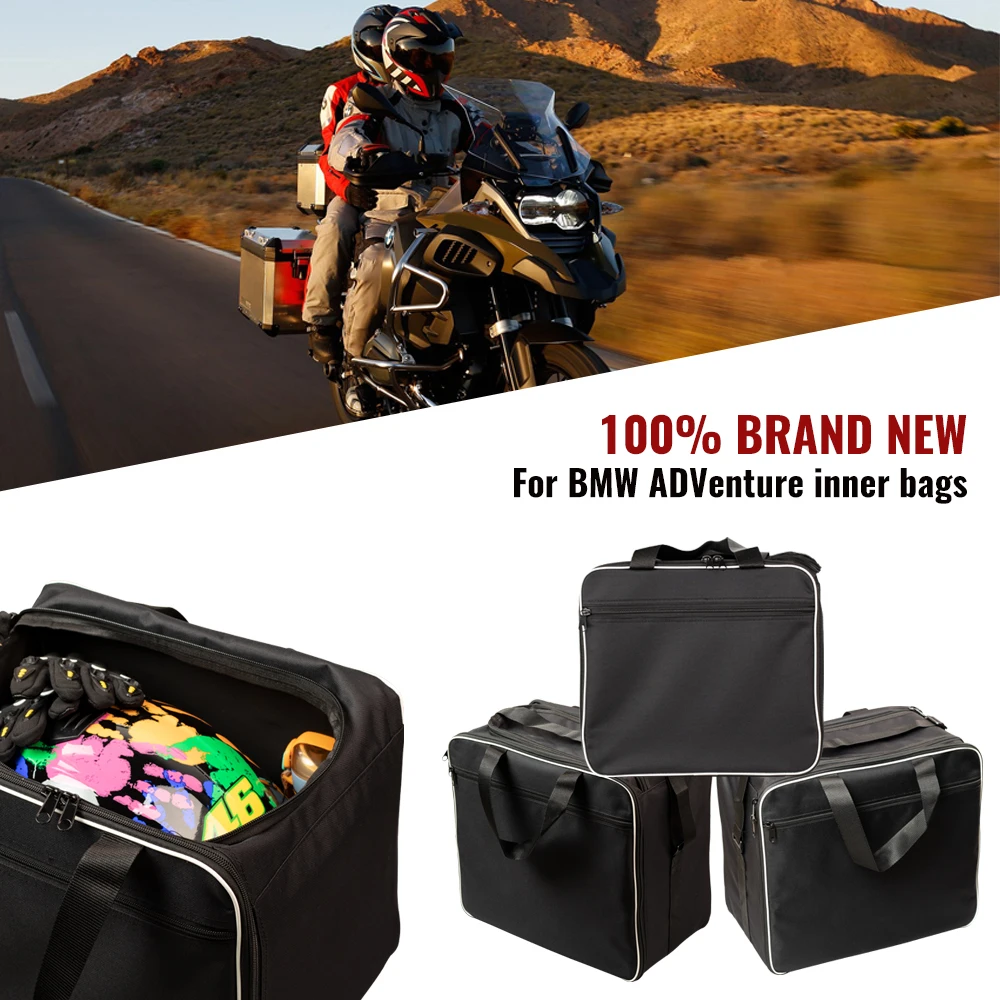 For BMW R1200GS R1250GS Adv Black Inner Bags motorcycle luggage bag R1250 R1250 gs adventure Motorcycle Luggage Bags