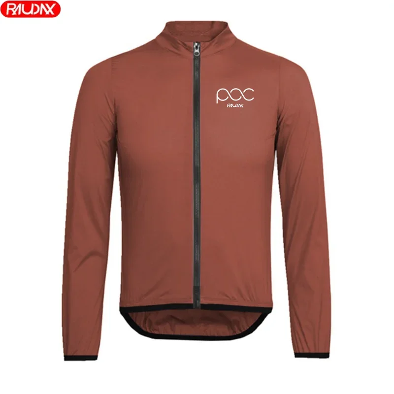 thumbnail image 1 of RAUDAX POC2023 Nueva camiseta de ciclismo de manga larga unisex a prueba de viento para otoño, para primavera, para bicicleta de montaña, impermeable, ligera y de manga larga, 1 of 5