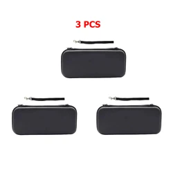 Compact Shockproof Portable Carrying Case (3PCS Black)