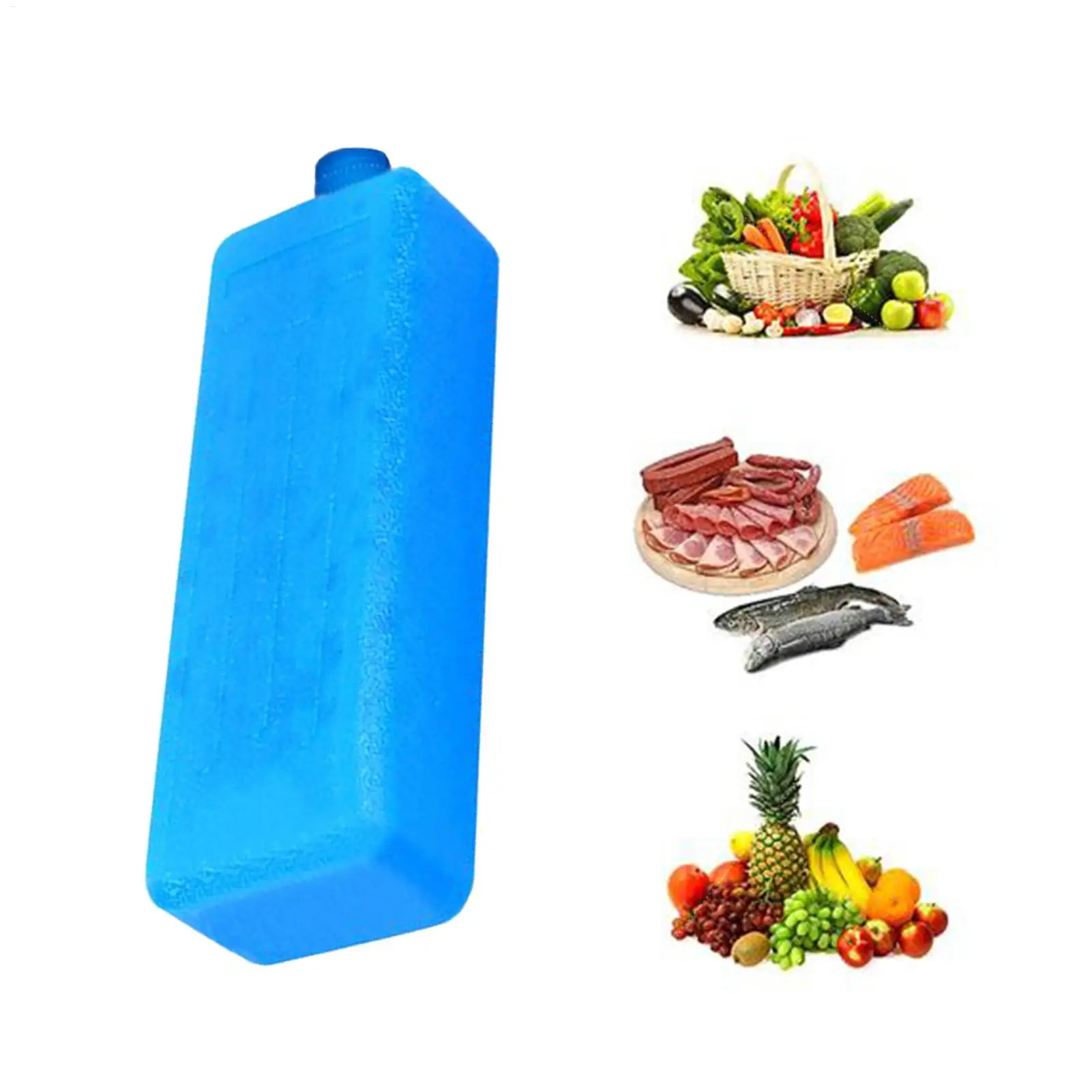 1pcs Ice Pack Lunch Box Ice Packs Air Conditioner Ice Crystal Box Cooling Bag Freezer Ice Pack Reusable Long Lasting Cooling Bag