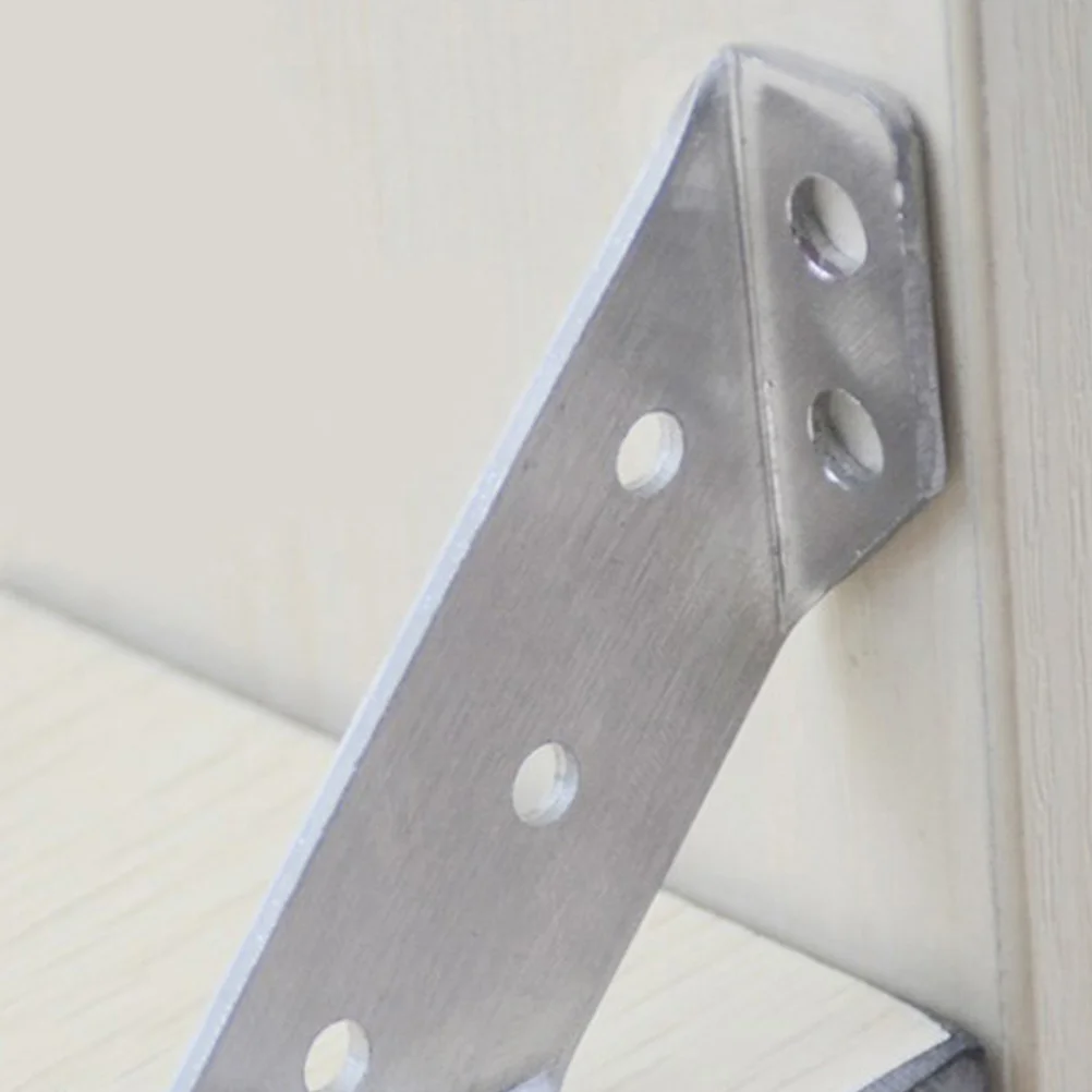 

24 Pcs Right Angle Bracket Brackets for Wood Accessories Cabinet Corner Brace Braces