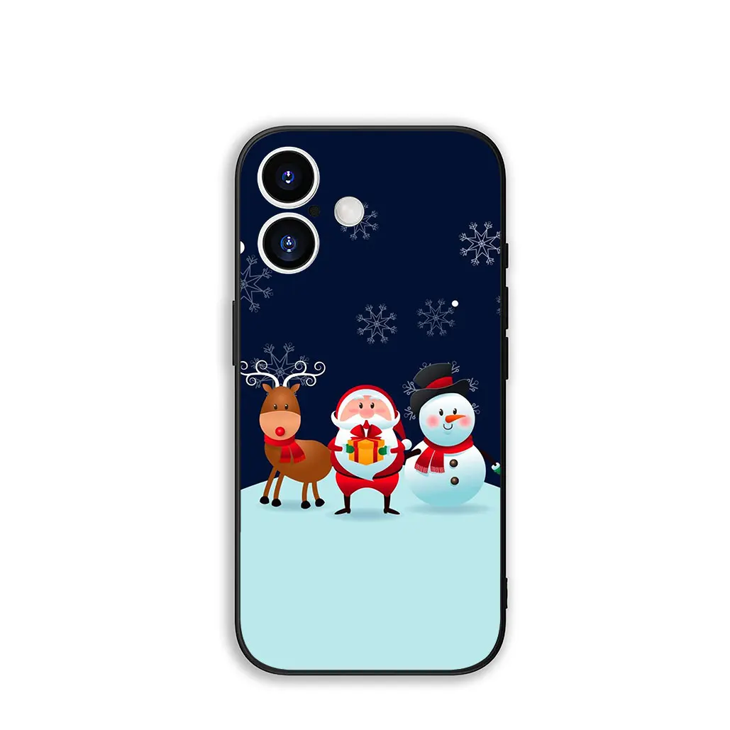 Santa Claus Merry Christmas Tree Deer Phone Case