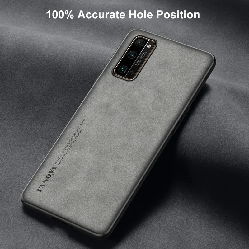 Premium Matte PU Leather Phone Case - Elegant Protection Cover