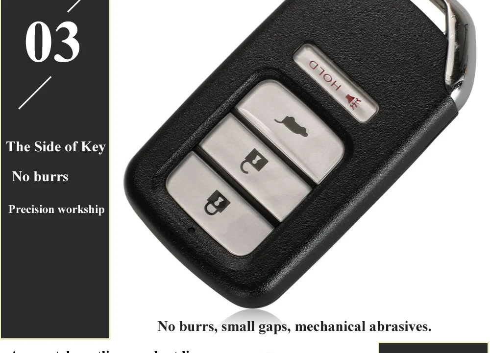 Chiave/Telecomando Per Honda Hr-v Fit Ex-l 2016-2018 Crv 2015-2016 Id47 Chip Kr5v1x - 4 Pulsante Smart Remote Suv 433/313.8mhz Honda - S8943b3429235452a960824205766742em